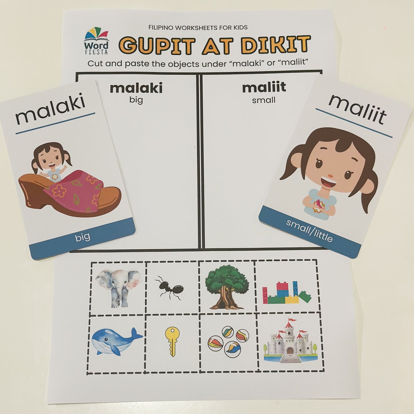 Gupit at Dikit Activity Sheets