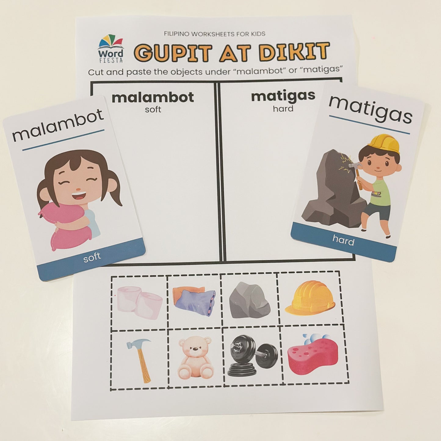 Gupit at Dikit Activity Sheets